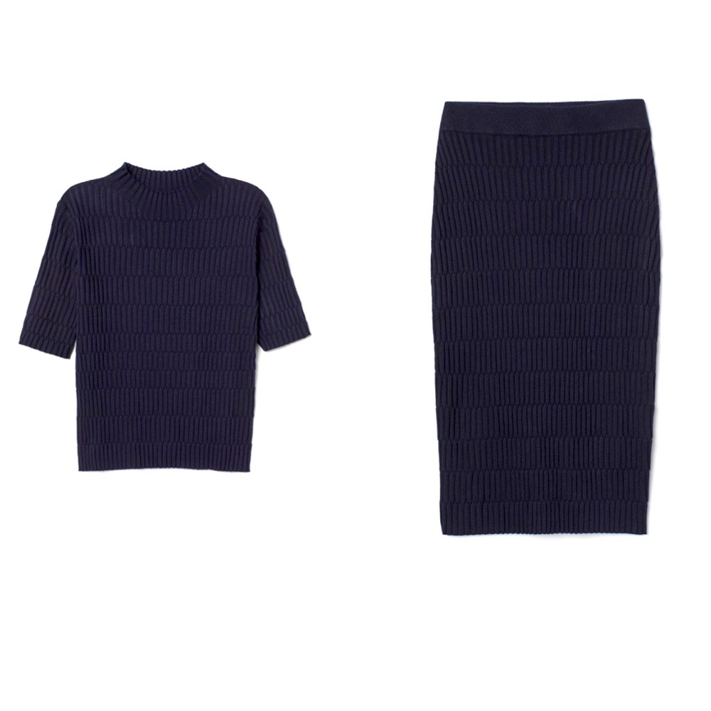 H&M Premium Top & Skirt Set